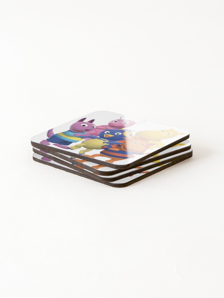 Thumbnail 4 of 5, Coasters (Set of 4), Backyardigans designed and sold by IchibiDesign.
