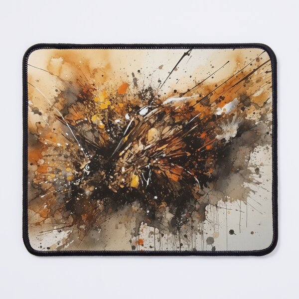 Item preview, Earthy Hues Abstract Fusion designed and sold by Paintings By Simon .
