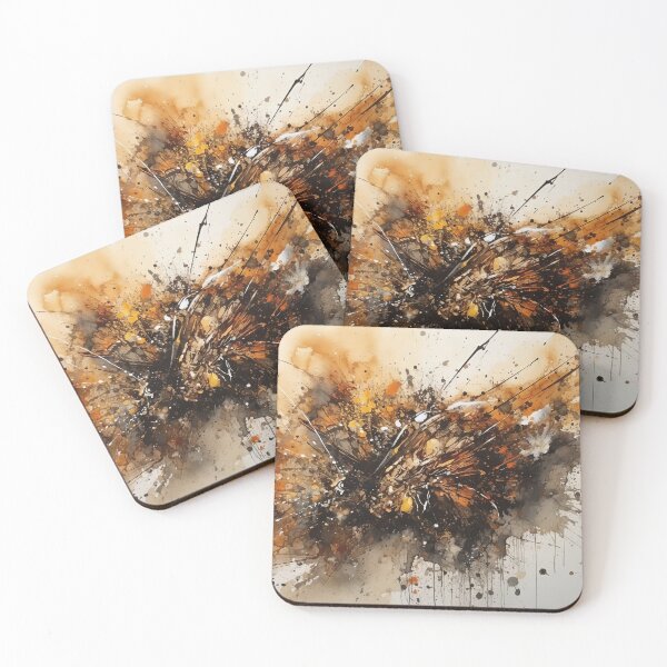 Item preview, Earthy Hues Abstract Fusion designed and sold by Paintings By Simon .