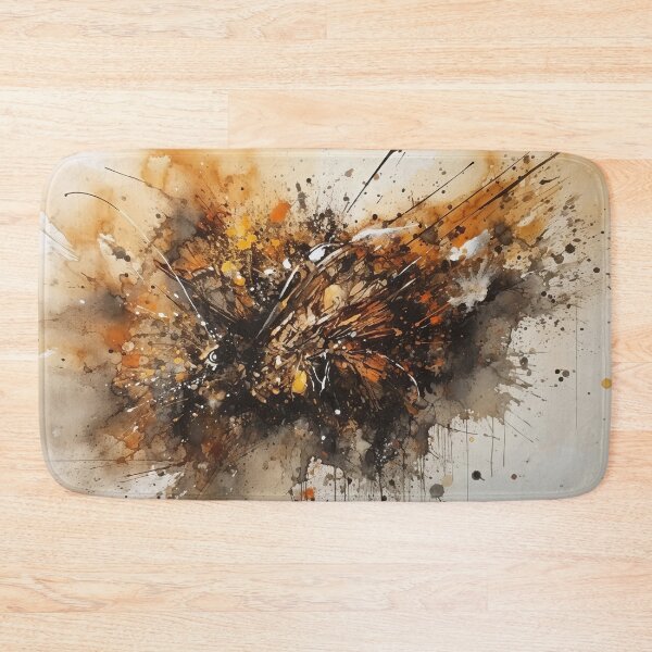 Item preview, Earthy Hues Abstract Fusion designed and sold by Paintings By Simon .