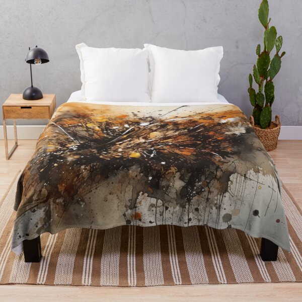 Item preview, Earthy Hues Abstract Fusion designed and sold by Paintings By Simon .