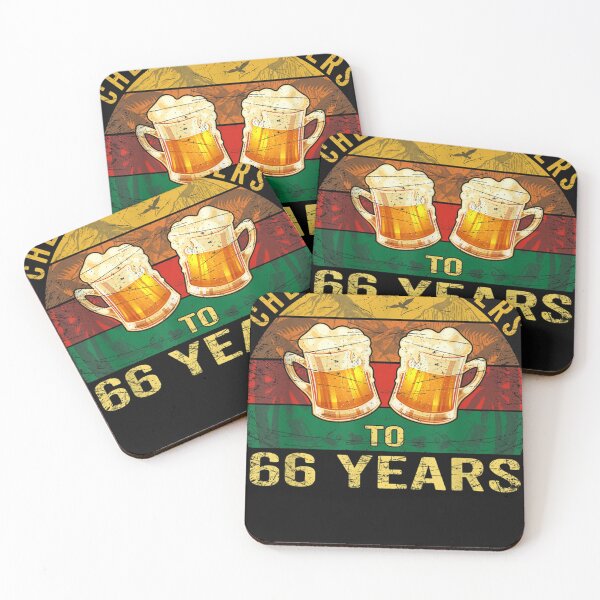 Item preview, 66th Birthday Funny Cheers And Beers To 66 Years Old T-Shirt designed and sold by NixonAlford.