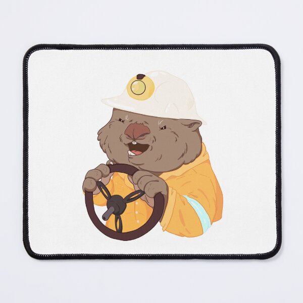 Item preview, Grumpy truckie wombat designed and sold by Tired manuporter.