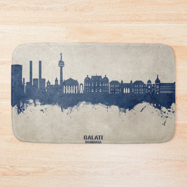 Item preview, Galati Romania Skyline designed and sold by ArtPrints.