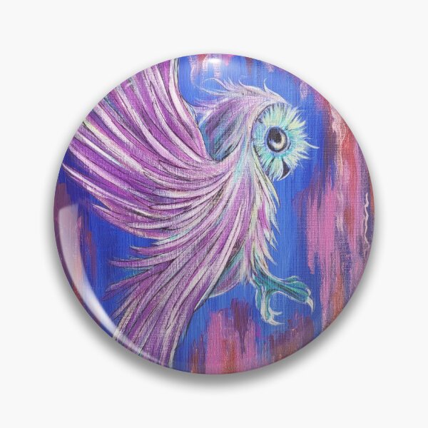 Item preview, Colorful owl  designed and sold by BerryPecanArts.
