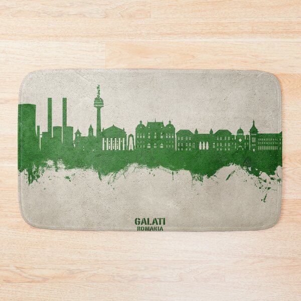 Item preview, Galati Romania Skyline designed and sold by ArtPrints.