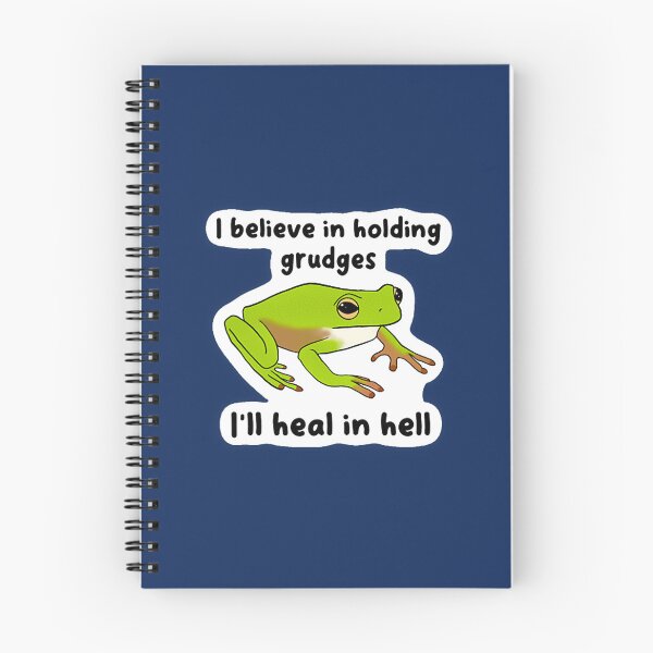 Item preview, I believe in holding grudges , I’ll heal in hell fr   designed and sold by thrillmax79.