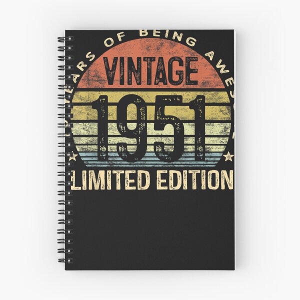 Item preview, 70 Year Old Gifts Vintage 1951 Limited Edition 70th Birthday T-Shirt designed and sold by NixonAlford.