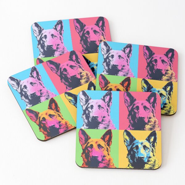 Item preview, Pop art German Shepherp dog  designed and sold by MDCGraphics.