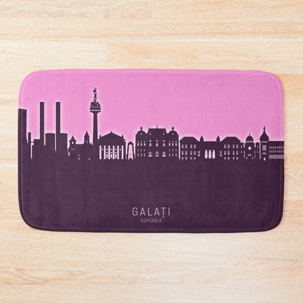 Item preview, Galati Romania Skyline designed and sold by ArtPrints.