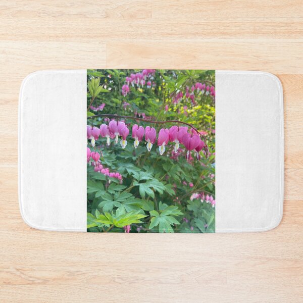 Item preview, Bleeding hearts flower pink photography designed and sold by AlpacaSparkles.