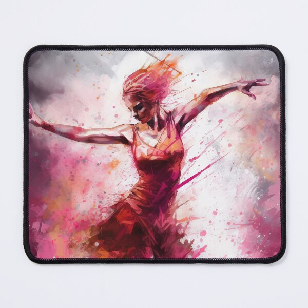 Item preview, Energetic Pink Dancer Enchantment designed and sold by Paintings By Simon .