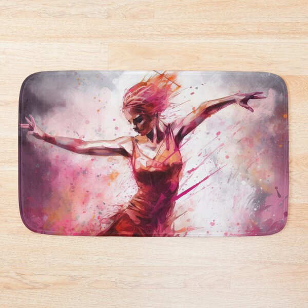 Item preview, Energetic Pink Dancer Enchantment designed and sold by Paintings By Simon .