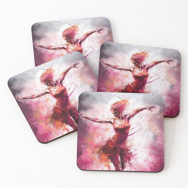 Item preview, Energetic Pink Dancer Enchantment designed and sold by Paintings By Simon .