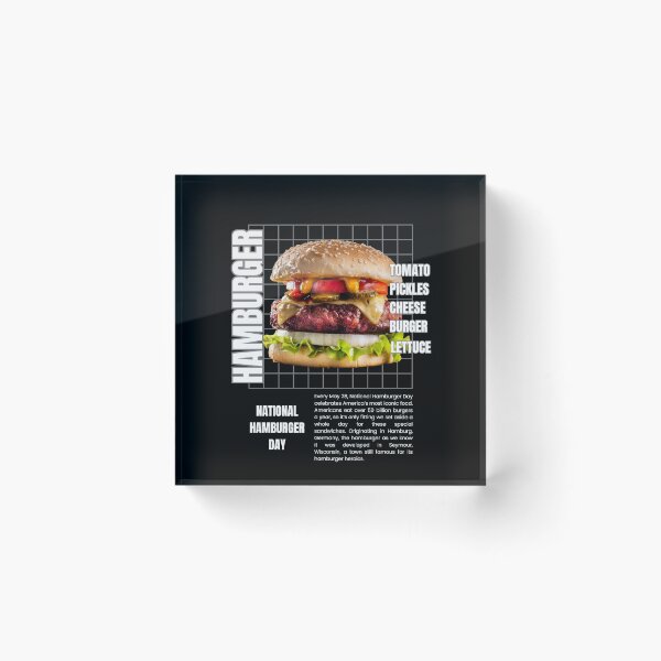 Item preview, National Hamburger Day - True storry designed and sold by Limek.