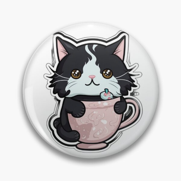 Item preview, Funny Cat Miaw, Coffee Cat designed and sold by FantasySoul.
