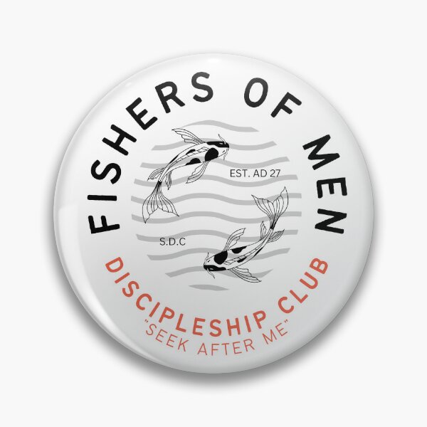 Item preview, Fishers of Men | Discipleship Club | Alternate | Christian Design designed and sold by SenehDesignCo.