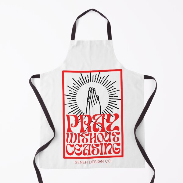 Item preview, Pray Without Ceasing | Hands | Christian Design designed and sold by SenehDesignCo.