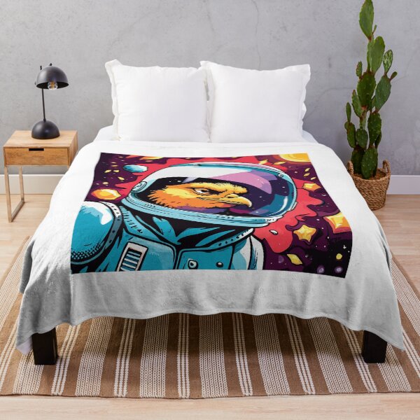 Artikelvorschau, Eagle astronaut in spacesuit. Vector illustration for your design. entworfen und verkauft von LooperSDart.