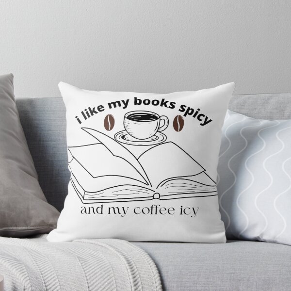 Item preview, I like my books spicy and my coffee here designed and sold by Mustaph-Shop.