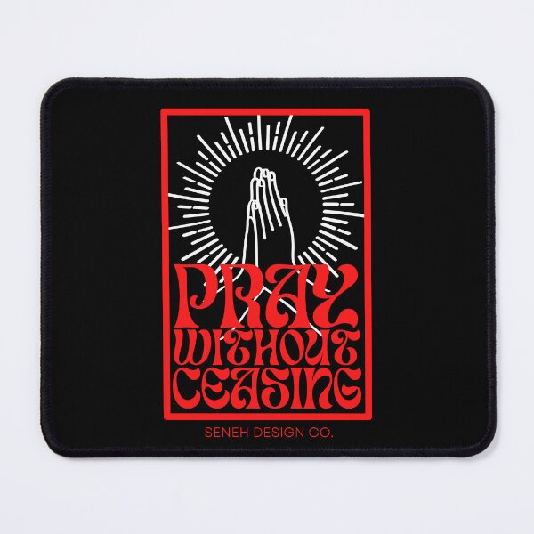 Item preview, Pray Without Ceasing | Hands | Alternate | Christian Design designed and sold by SenehDesignCo.