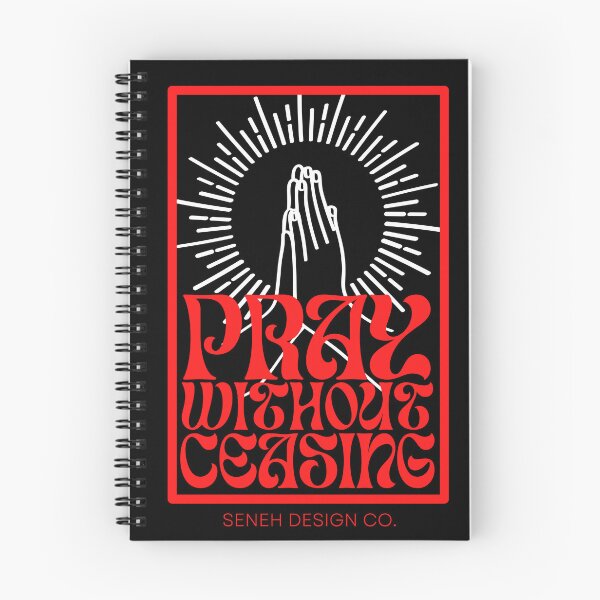 Item preview, Pray Without Ceasing | Hands | Alternate | Christian Design designed and sold by SenehDesignCo.