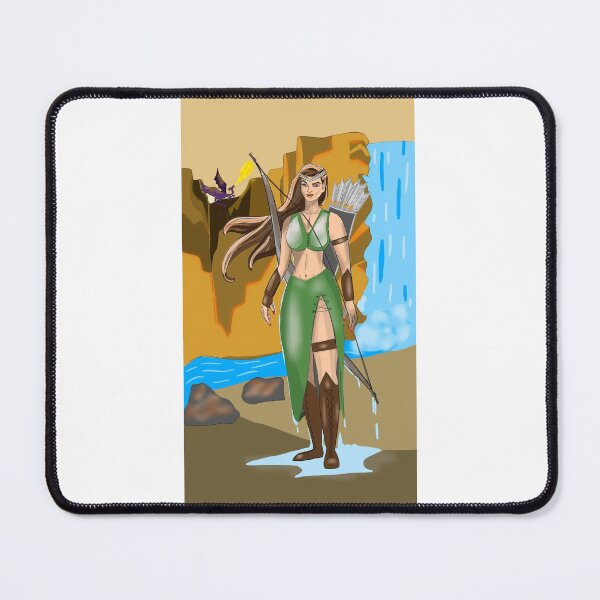 Item preview, Woman warrior amazon and dragon designed and sold by Asiyat.