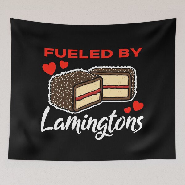 Item preview, Fueled by Lamingtons saying designed and sold by jonmlam.