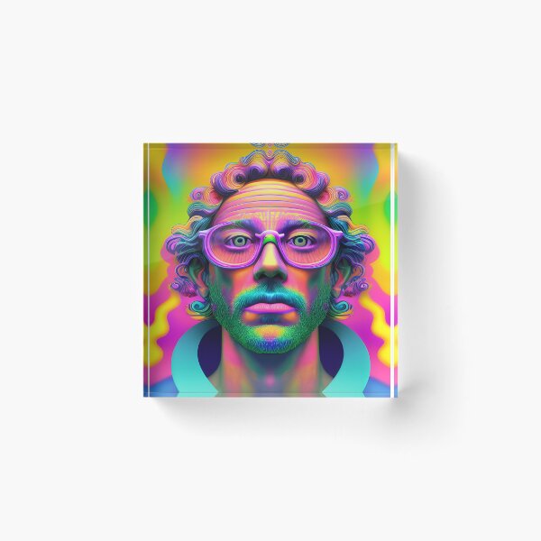 Item preview, Psychonaut VOL7 - Psyhedelic / Trippy Man Portrait  designed and sold by Djaweedan777.