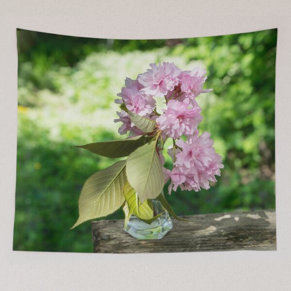 Item preview, Sakura Cherry Blossoms in a Vase designed and sold by Georgia Mizuleva.