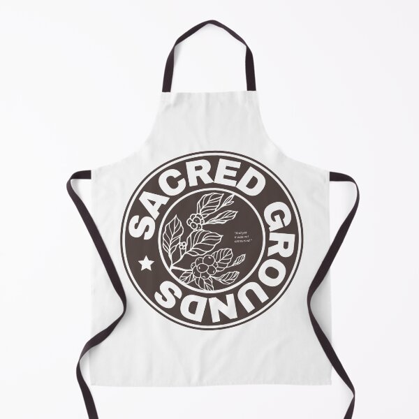 Item preview, Sacred Grounds | Coffee | Cafe Logo | Christian Design designed and sold by SenehDesignCo.