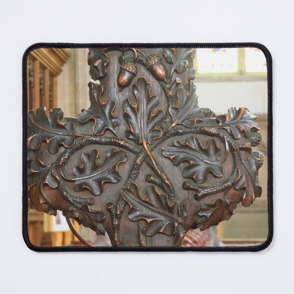 Item preview, Acorns and Oak Leaves. Bench End designed and sold by wiggyofipswich.