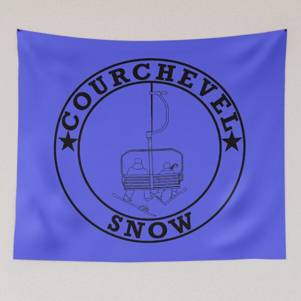 Item preview, Courchevel Snow Skilift designed and sold by ClaireBillson.