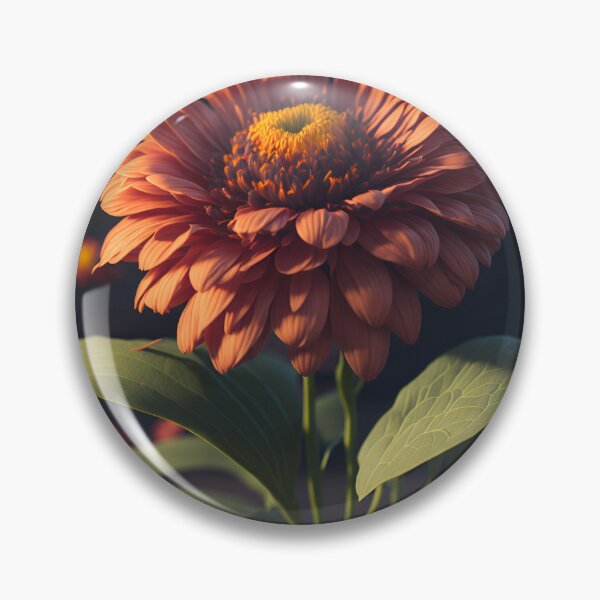 Item preview, Radiant Zinnia Blooms Art Print designed and sold by Tanishq Mundhe.