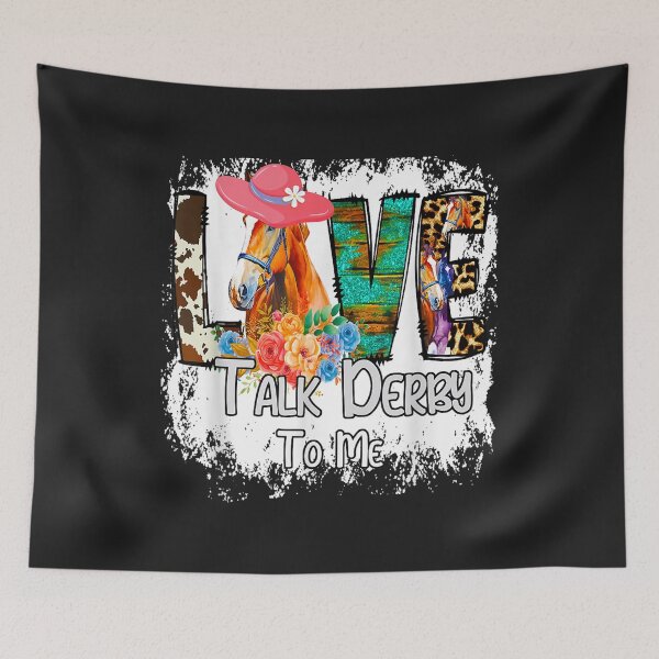 Item preview, Funny Talk Derby To Me Horse Racing Funny Derby Day love mom T-Shirt designed and sold by Busan-Benfica.