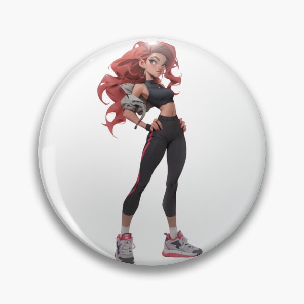 Item preview, Red haired sport girl designed and sold by mooonstyle.