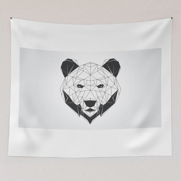 Item preview, White Panda Logo designed and sold by aiprintiq.