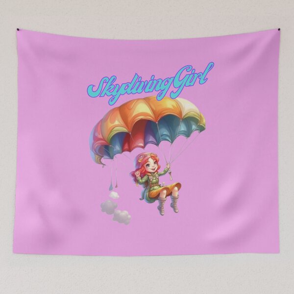 Item preview, Skydiving Girl designed and sold by HarriPaloma.