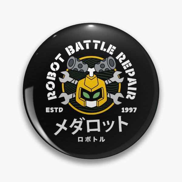 Item preview, Metabee Robot Repair Emblem designed and sold by Lagelantee.
