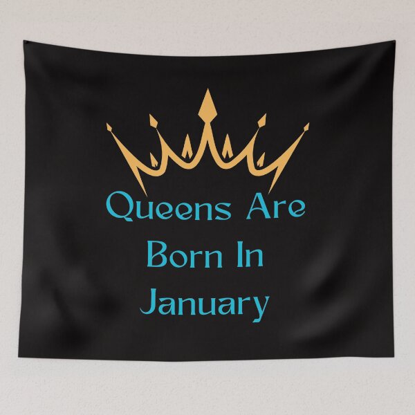 Item preview, Queens Are Born In January designed and sold by Simo0455.