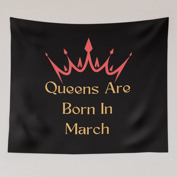 Item preview, Queens Are Born In March designed and sold by Simo0455.