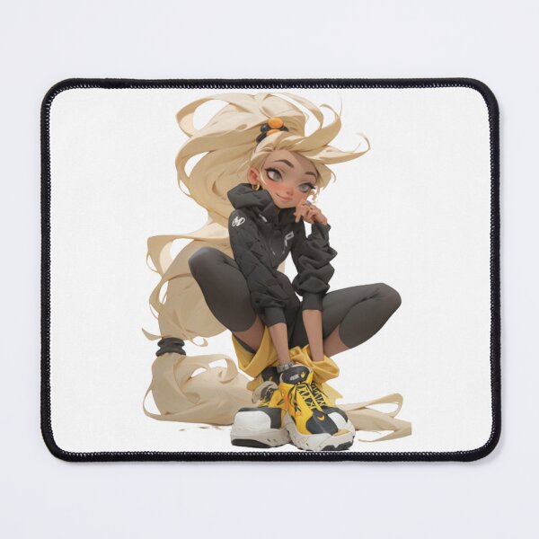 Item preview, Yellow haired sport girls designed and sold by mooonstyle.