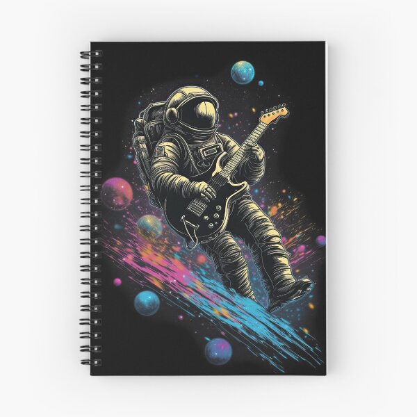 Item preview, Astronaut John plays guitar - Apollo 11 Mission - NASA designed and sold by Pixelboys.