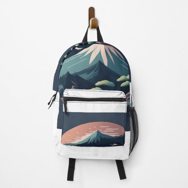Item preview, Japanese Zen Mountain temple retreat design 2 designed and sold by ROBIN MACGREGOR.