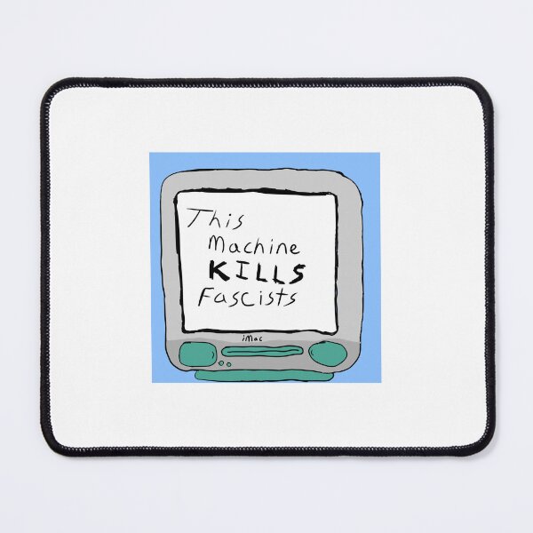 Item preview, Poorly Drawn iMac G3 Kills Fascists designed and sold by CamiTheWitch.