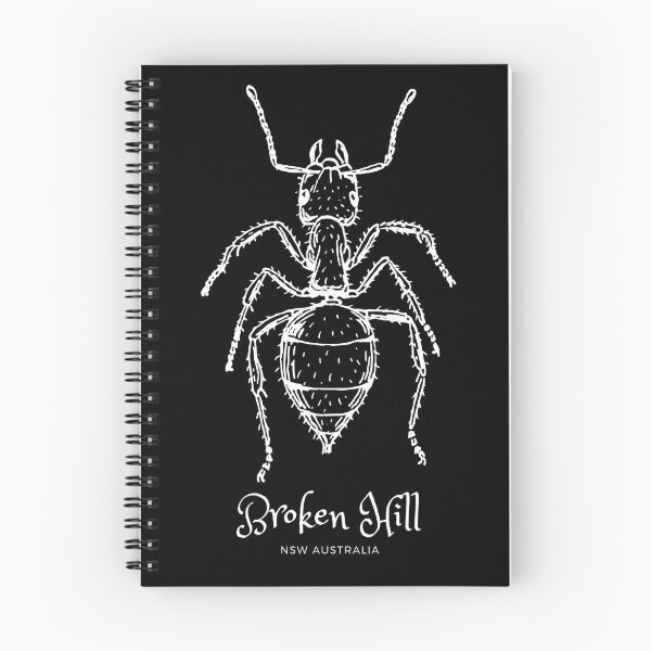 Item preview, Broken Hill NSW Australia (white design) designed and sold by Candy Jubb.
