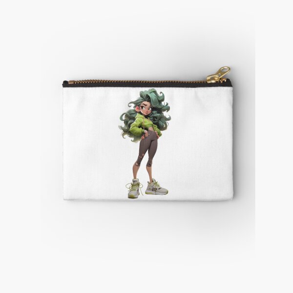 Item preview, Green haired sport girl designed and sold by mooonstyle.
