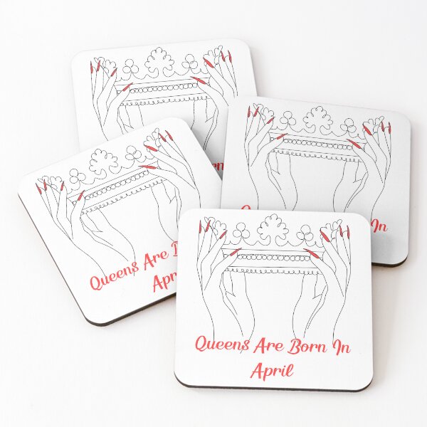 Item preview, Queens Are Born In april designed and sold by Simo0455.