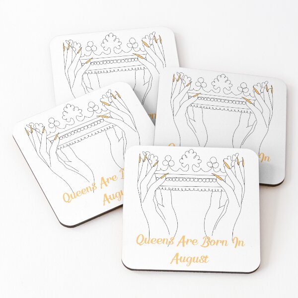 Item preview, Queens Are Born In august designed and sold by Simo0455.