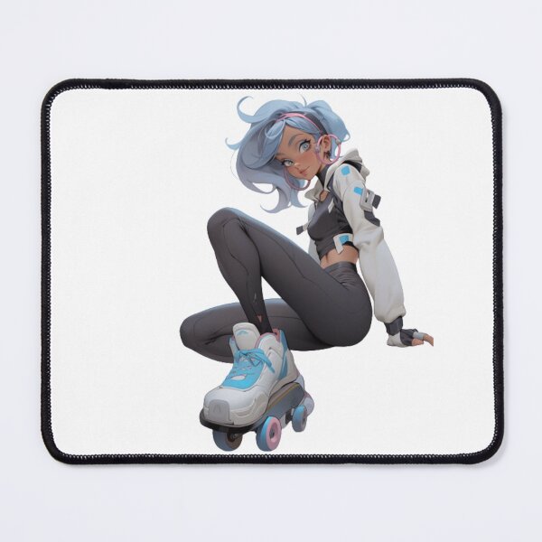 Item preview, Indigo haired sport girls designed and sold by mooonstyle.